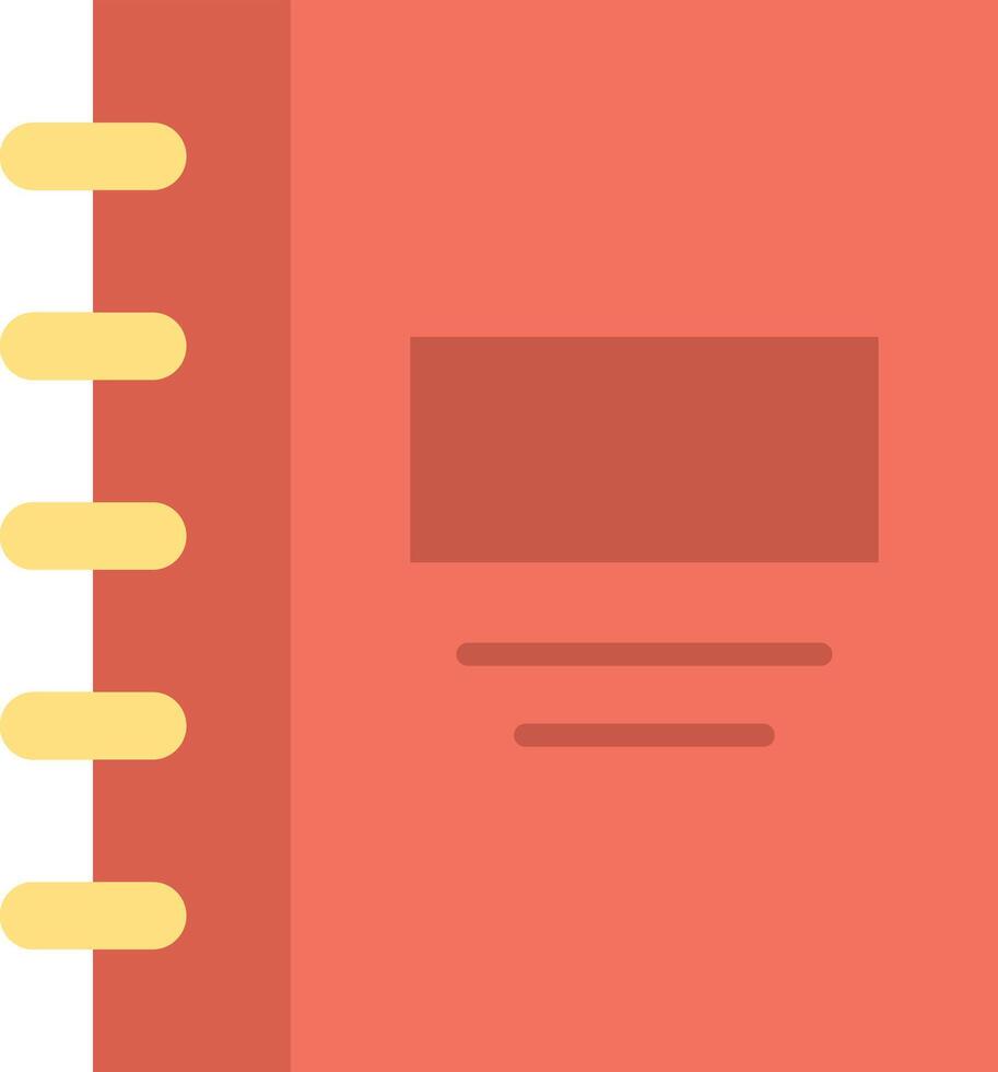 Notebook icon image. Suitable for mobile apps, web apps and print media. vector