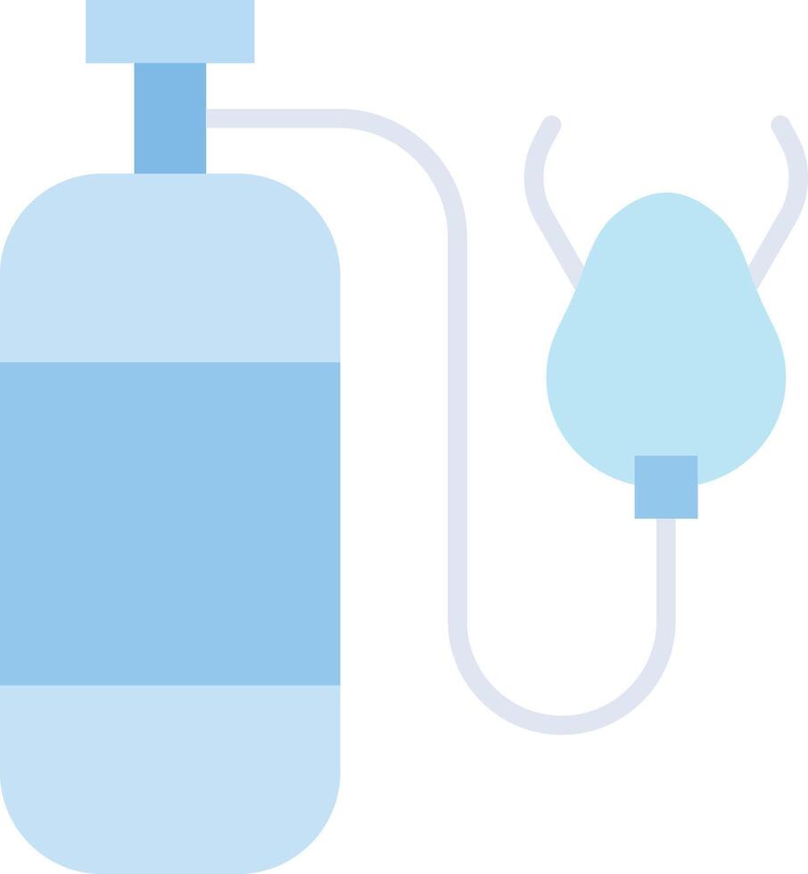 Oxygen Tank icon image. Suitable for mobile apps, web apps and print media. vector