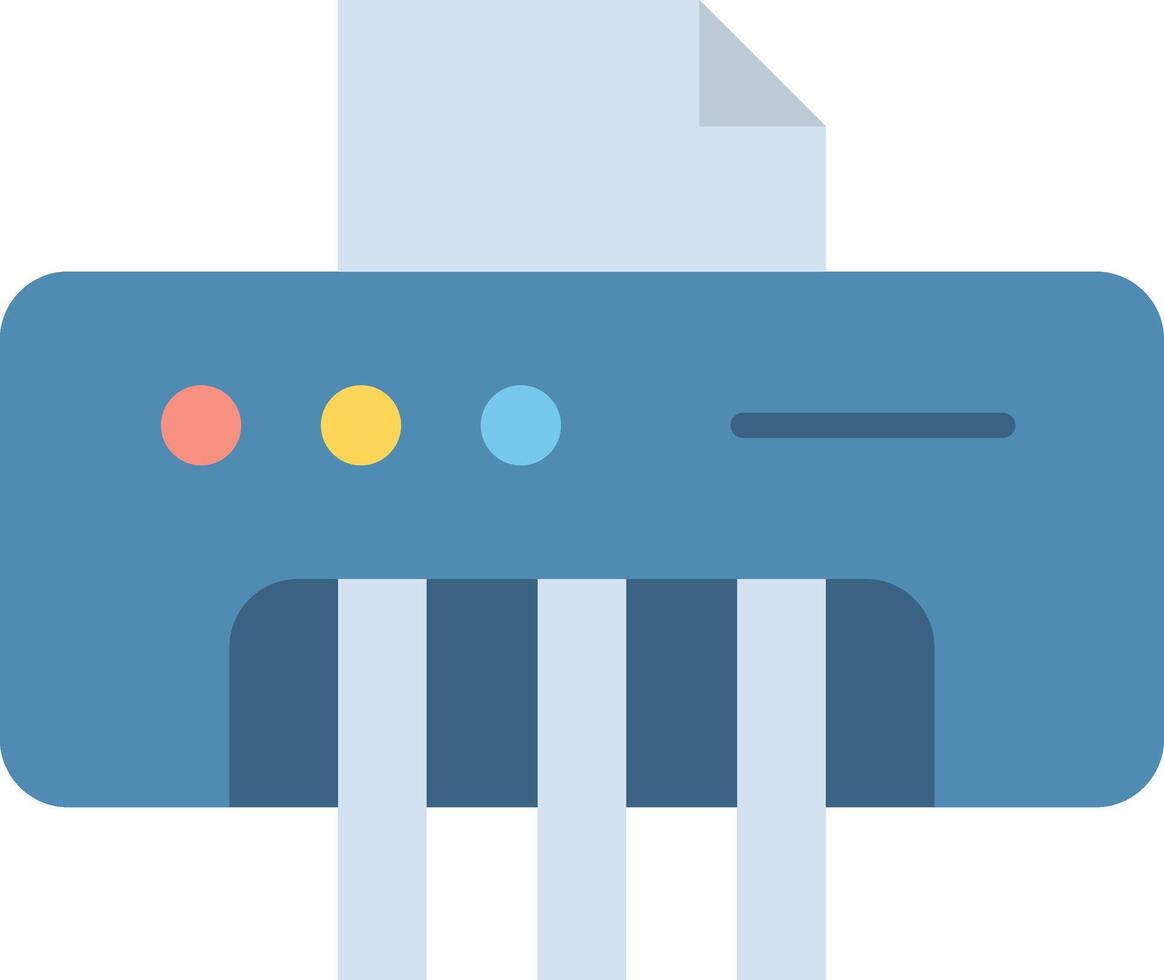 Paper Shredder icon image. Suitable for mobile apps, web apps and print media. vector