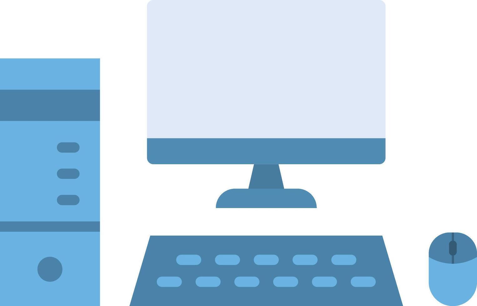 Pc icon image. Suitable for mobile apps, web apps and print media. vector