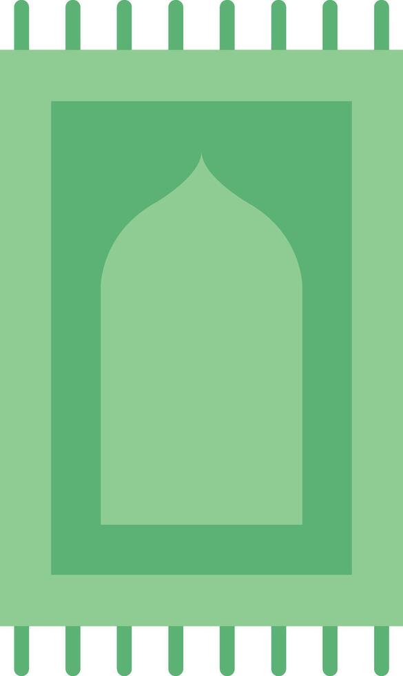 Prayer Mat icon image. Suitable for mobile apps, web apps and print media. vector