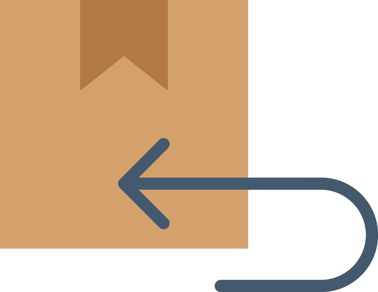 Return icon image. Suitable for mobile apps, web apps and print media. vector