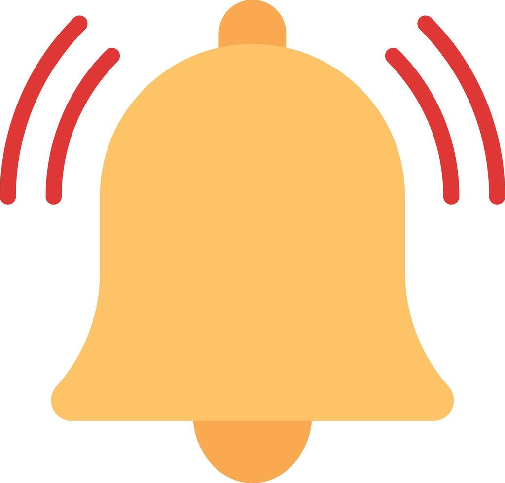 Ring Bell icon image. Suitable for mobile apps, web apps and print media. vector