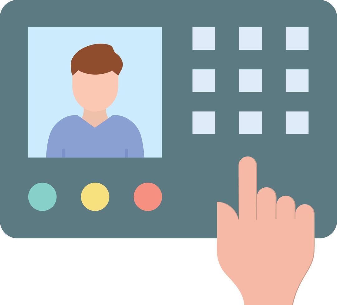 Security System icon image. Suitable for mobile apps, web apps and print media. vector