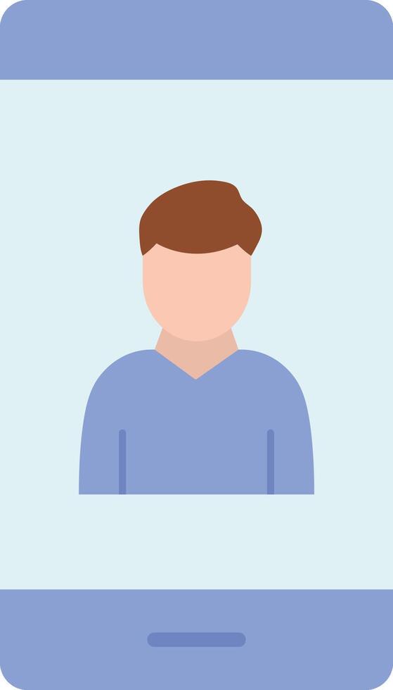 Smart Contact icon image. Suitable for mobile apps, web apps and print media. vector