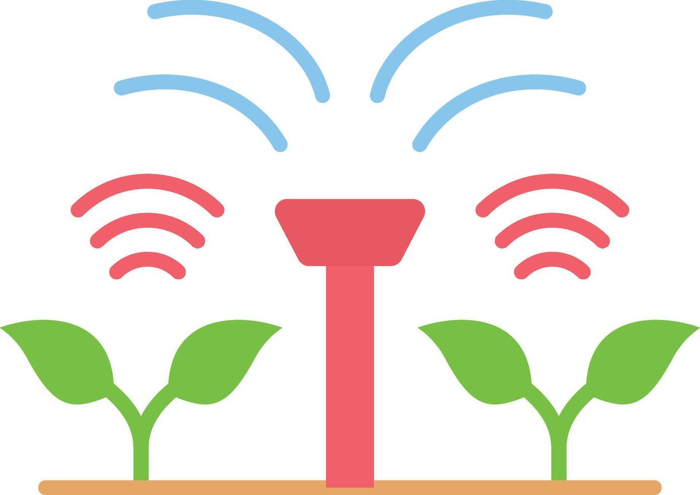 Smart Farm icon image. Suitable for mobile apps, web apps and print media. vector
