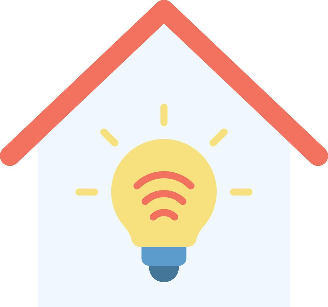 Smart Lighting icon image. Suitable for mobile apps, web apps and print media. vector