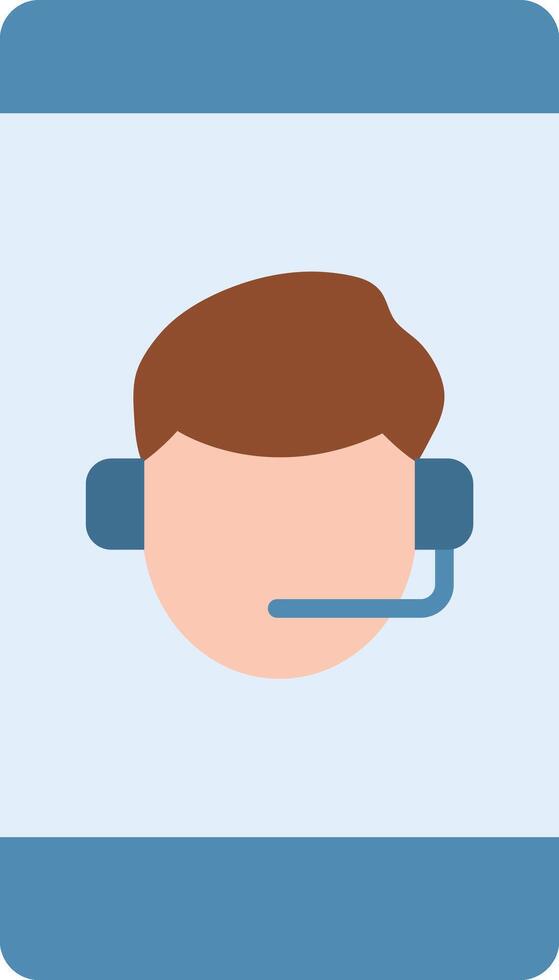Smartphone Support icon image. Suitable for mobile apps, web apps and print media. vector