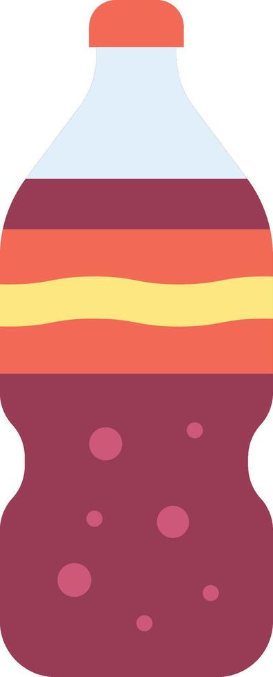 Soda Bottle icon image. Suitable for mobile apps, web apps and print media. vector