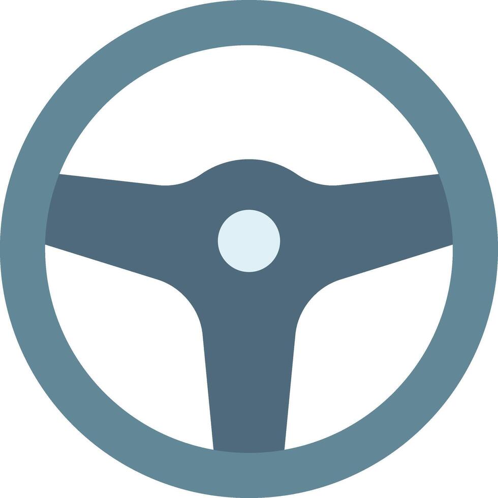 Steering Wheel icon image. Suitable for mobile apps, web apps and print media. vector