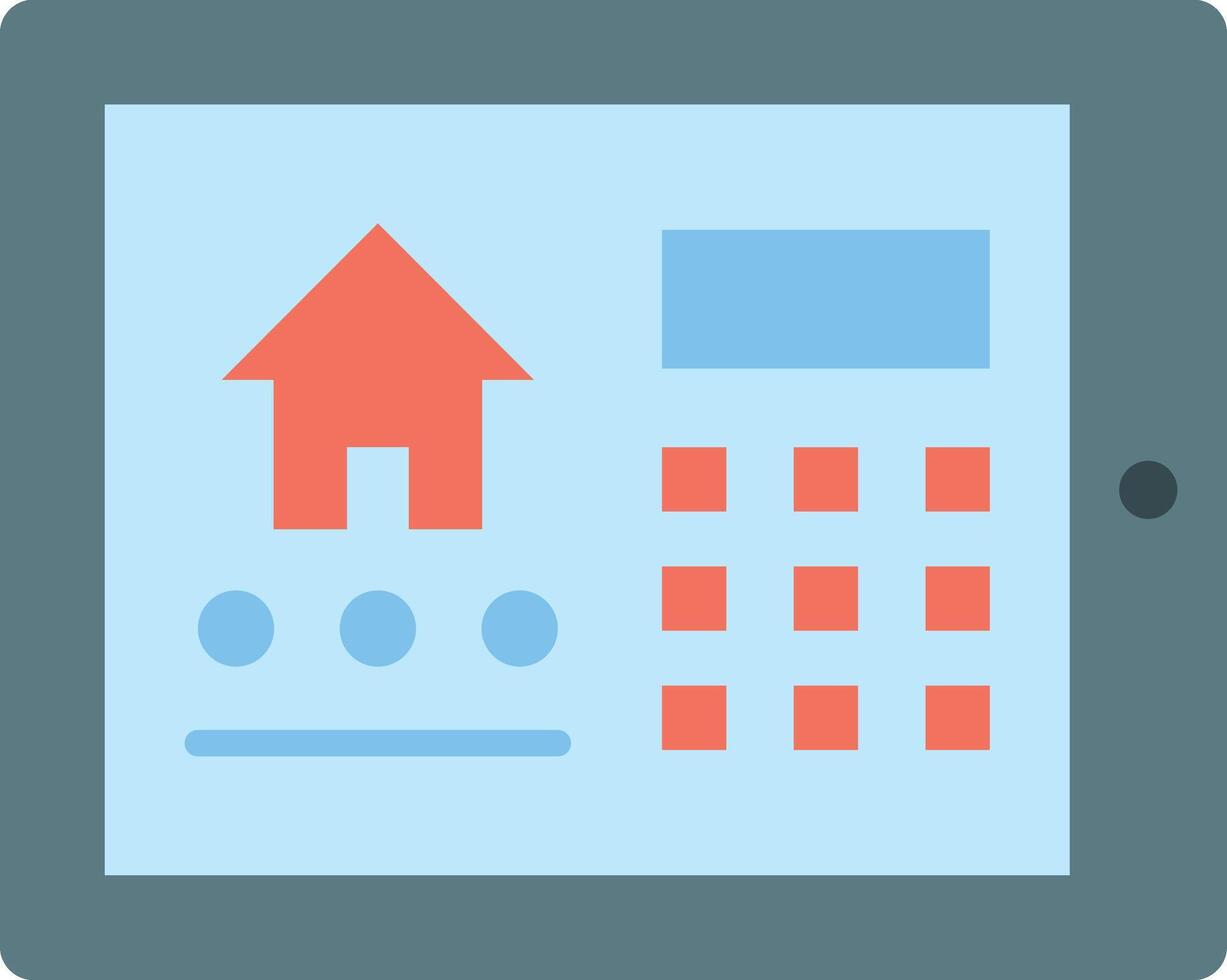 Tablet Controller icon image. Suitable for mobile apps, web apps and print media. vector