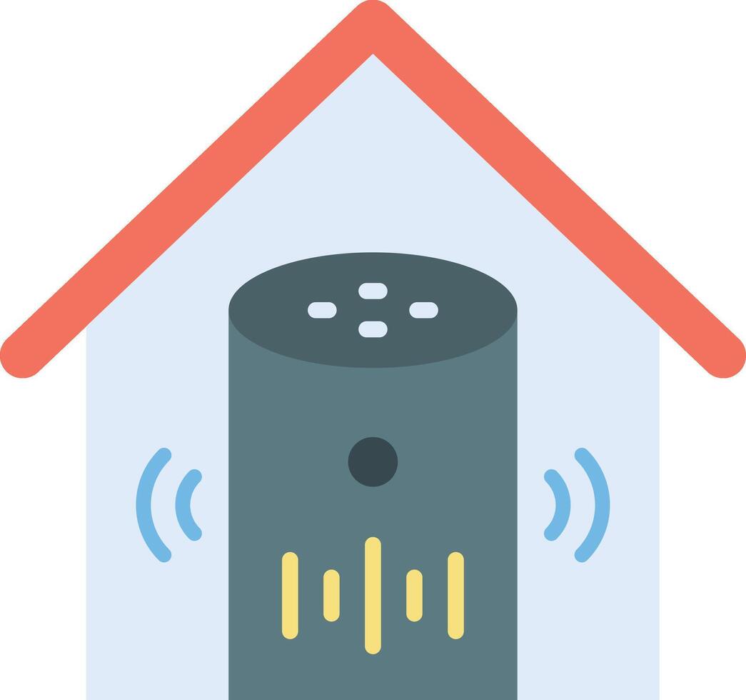 Voice Assistant icon image. Suitable for mobile apps, web apps and print media. vector