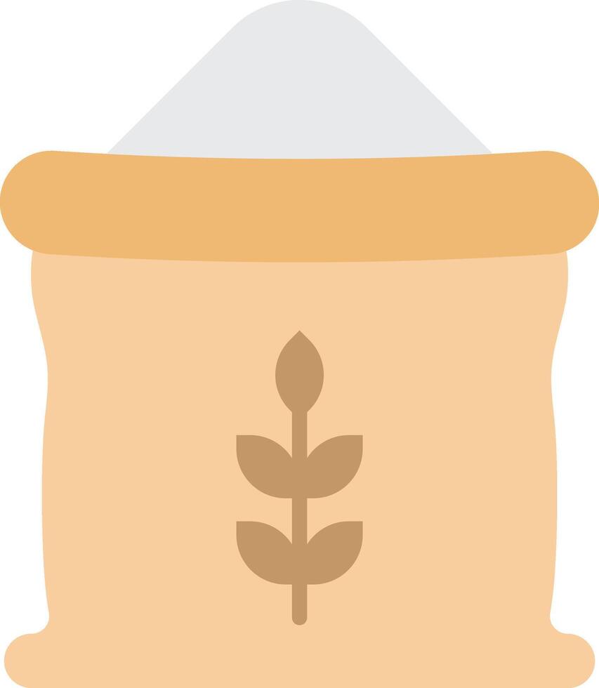 Wheat Flour icon image. Suitable for mobile apps, web apps and print media. vector