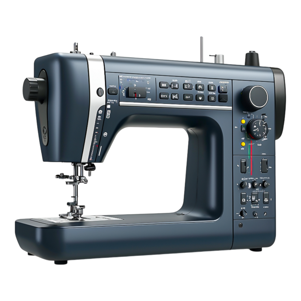 Modern Sewing Machine with Advanced Features for Creative Projects png