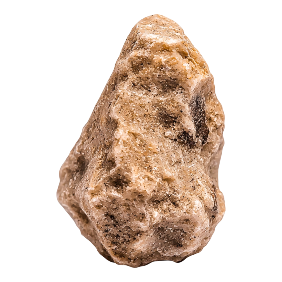 Natural Stone with Unique Texture and Color Variation Close-Up png