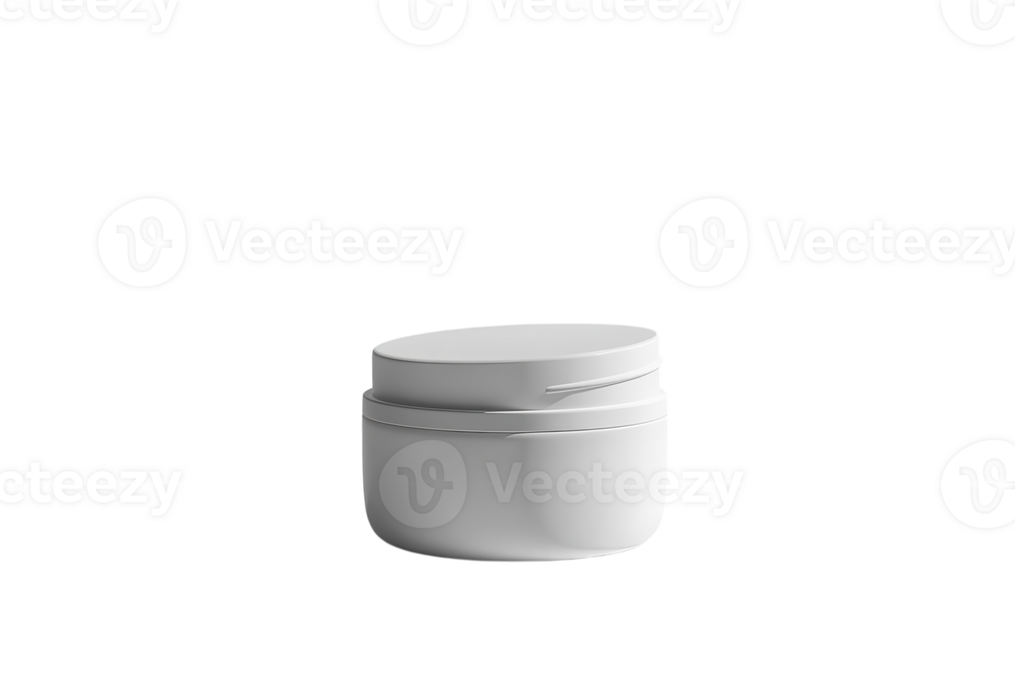 Moisturizing cream in a minimalist container designed for skincare routine png
