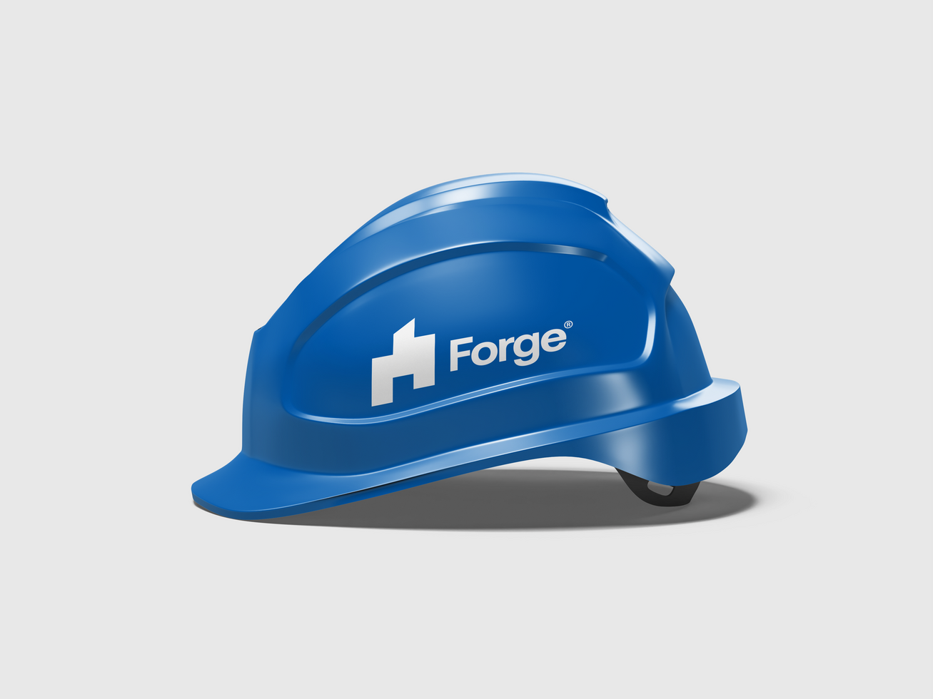 Realistic Construction Helmet 3D Mockup psd