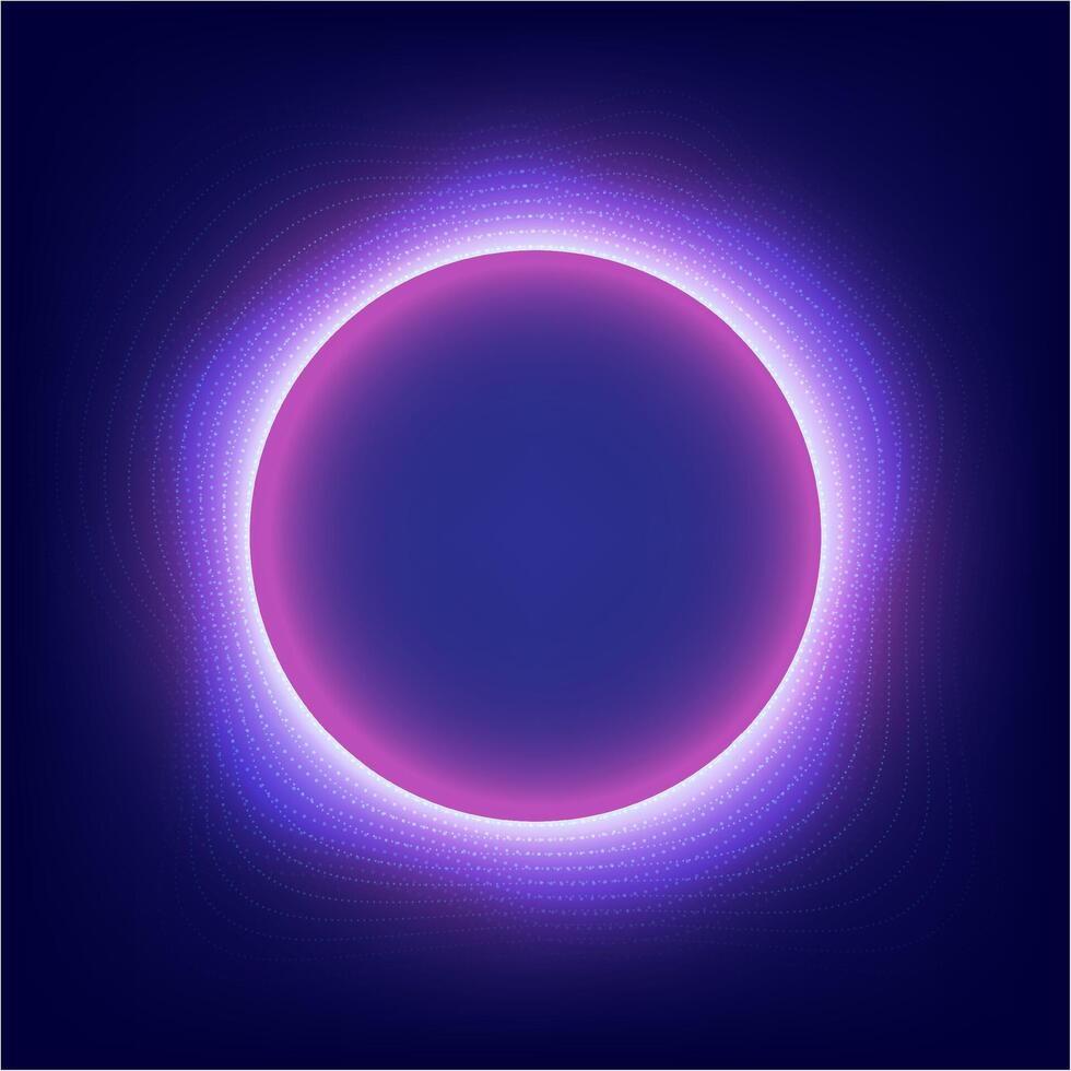 Technology ring sphere baround digital transformation vector