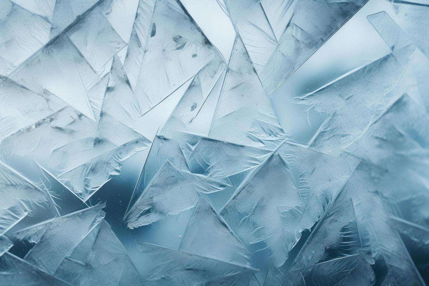 Abstract Ice Crystal Patterns photo