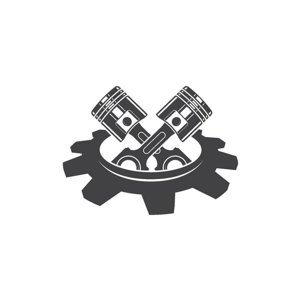 piston icon illustration design vector