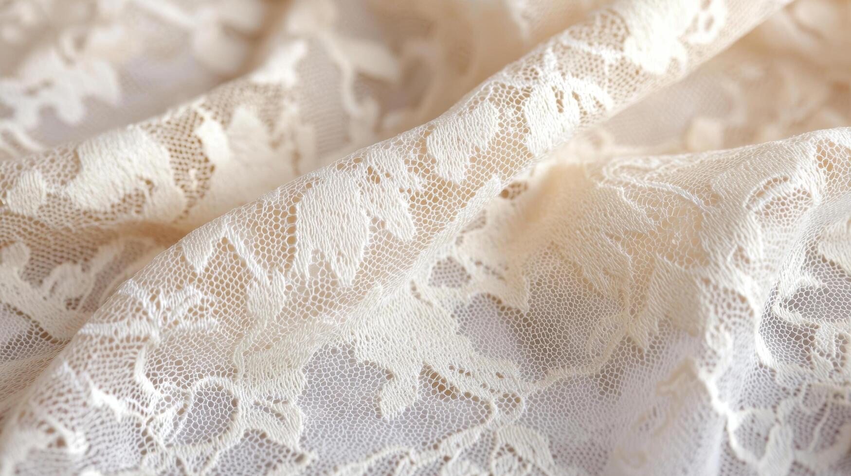 Delicate lace texture in soft lighting photo