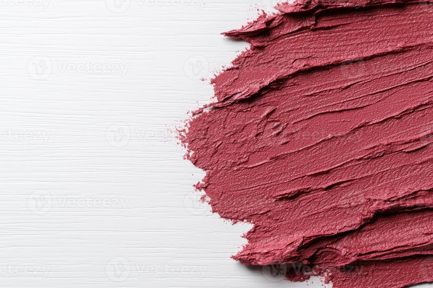 Textured red lipstick makeup background photo