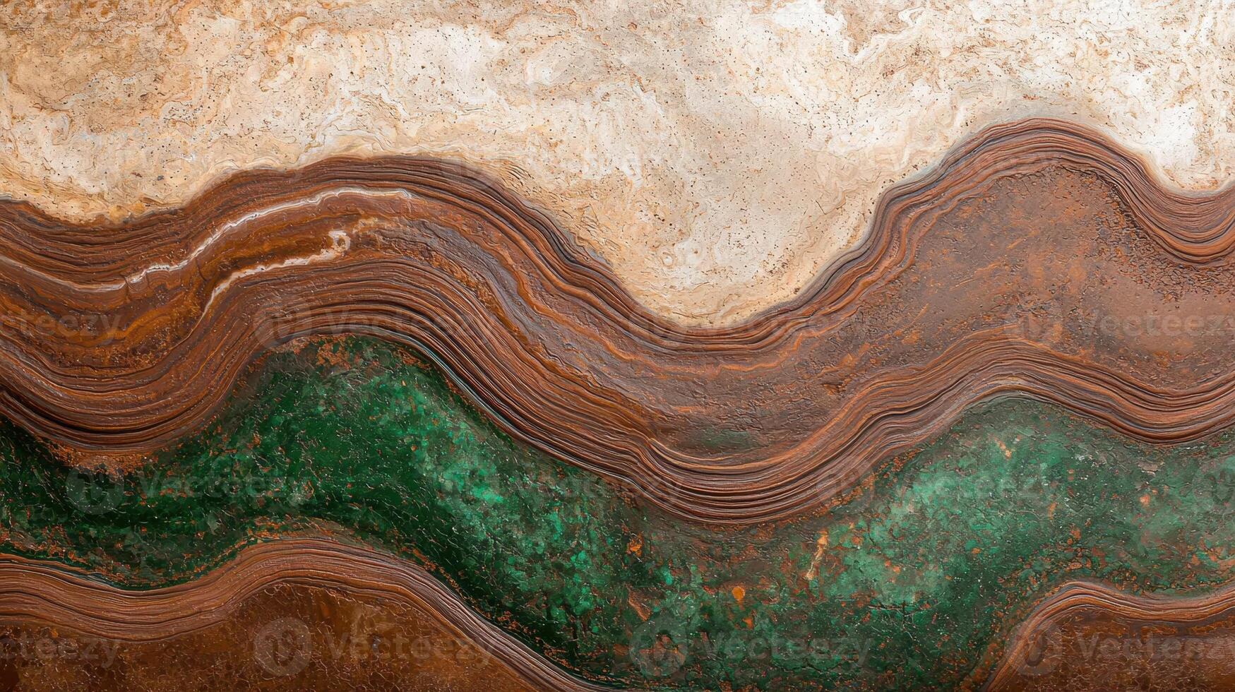 Vibrant Geological Formations photo