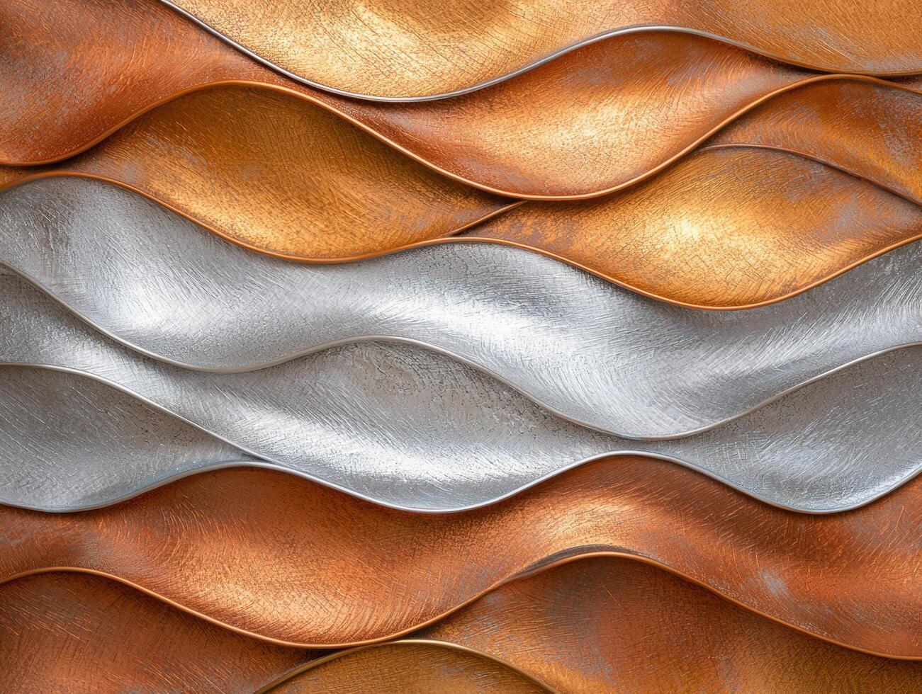 Abstract wavy wooden texture background photo