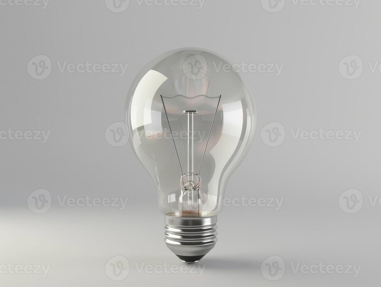 Illuminating idea classic light bulb photo