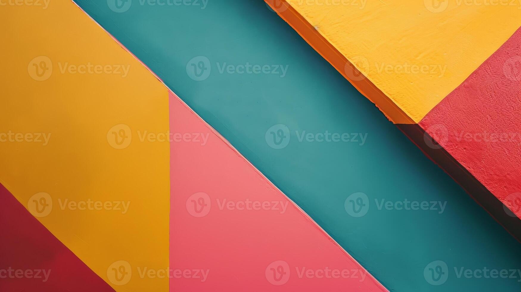 Vibrant geometric shapes and patterns photo