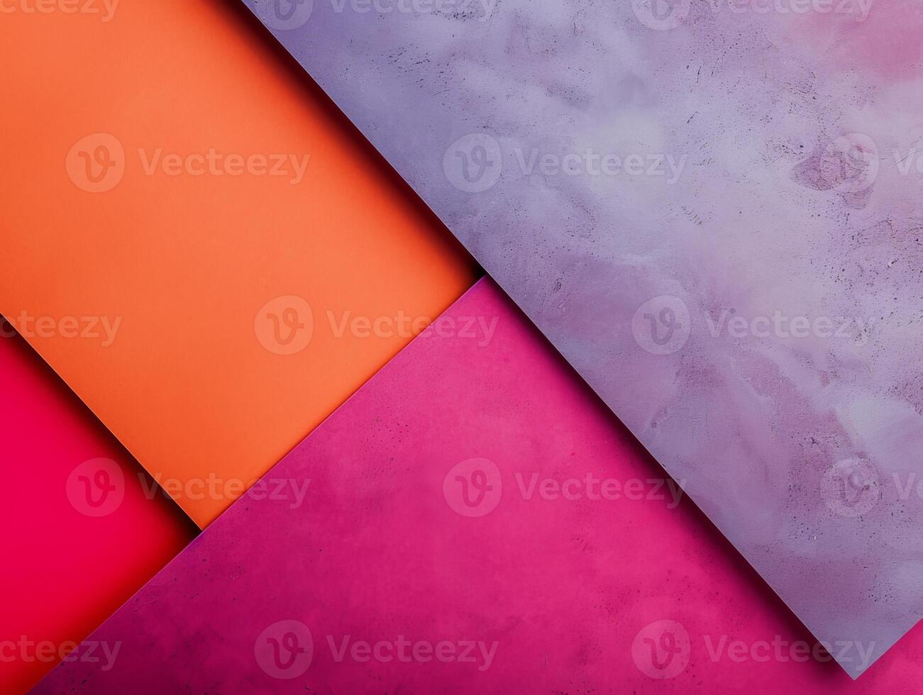 Vibrant geometric shapes and textures photo