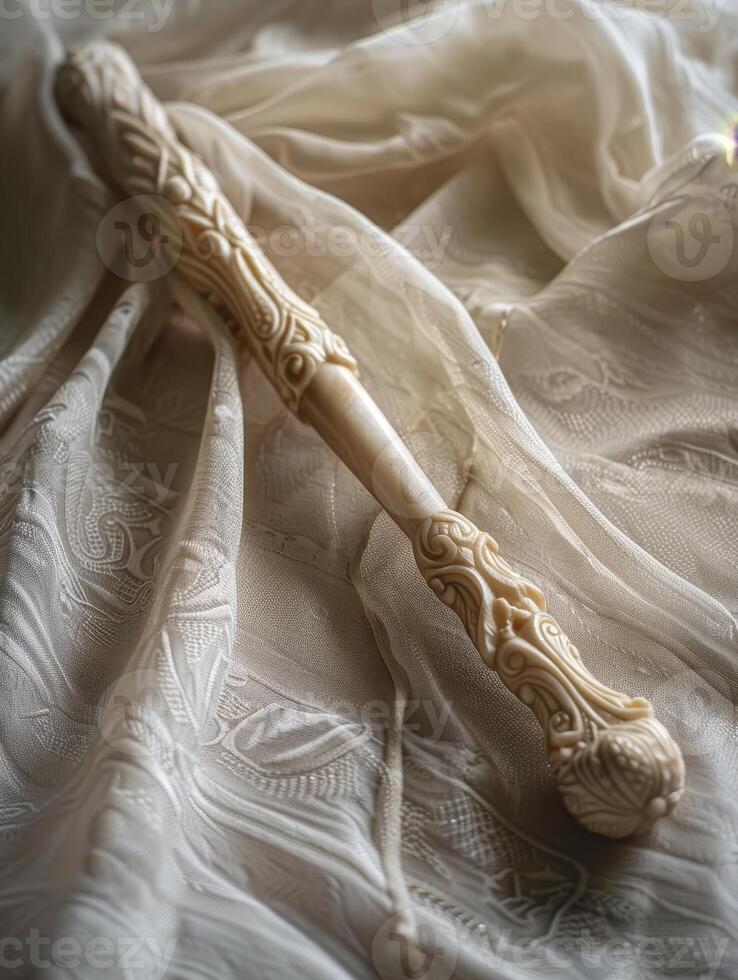 Elegant Bridal Veil and Accessories photo