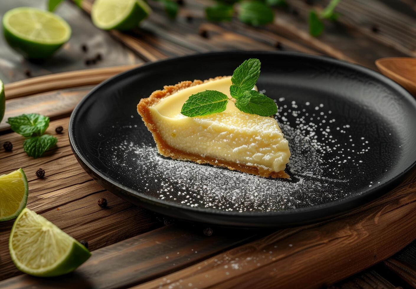 Delicious Lemon Tart Dessert photo