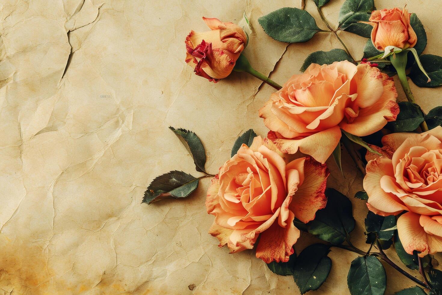 Vintage Floral Arrangement photo