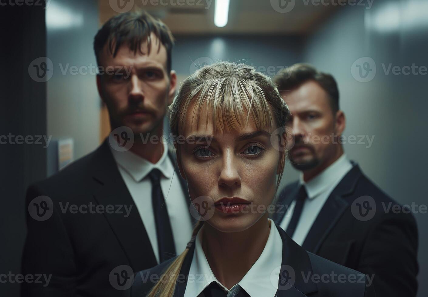 Professional team in a corporate environment photo