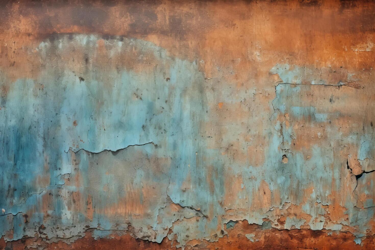 Envejecido rústico pared con peladura pintar foto