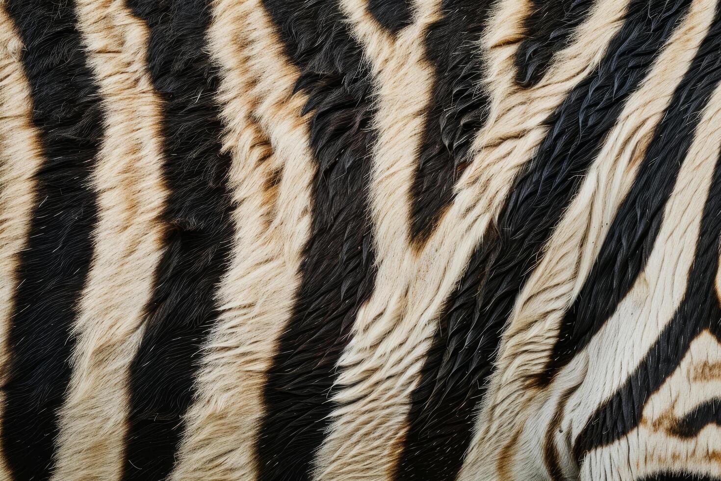 Close up Texture of Tiger Fur photo