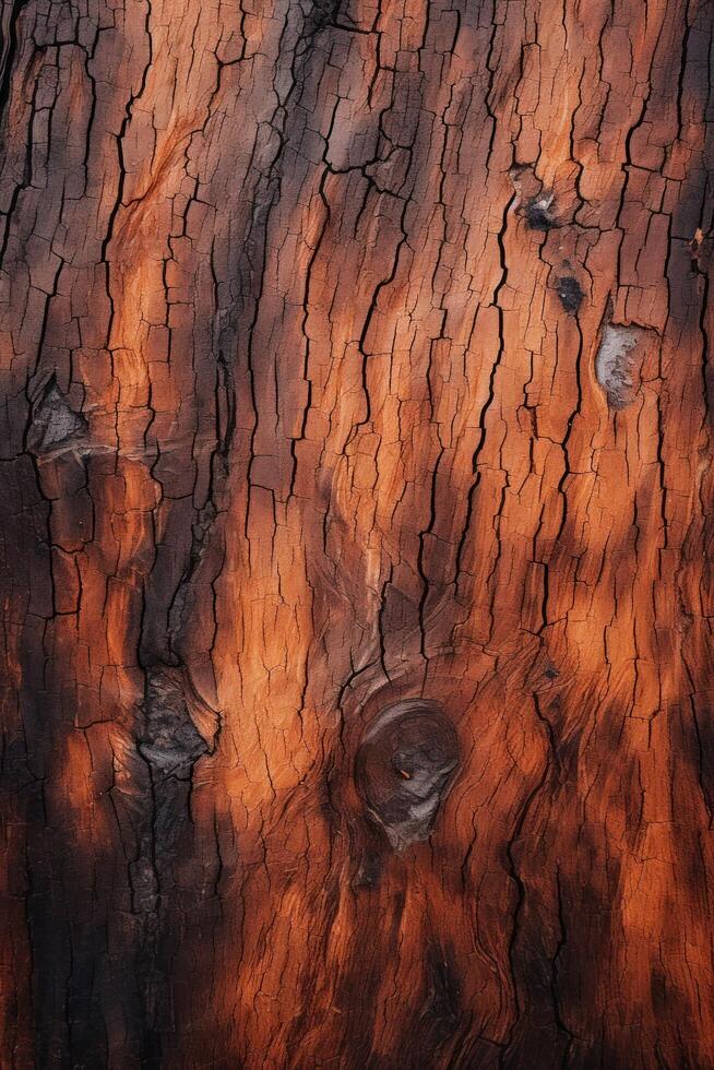 Close up Texture of Tree Bark photo