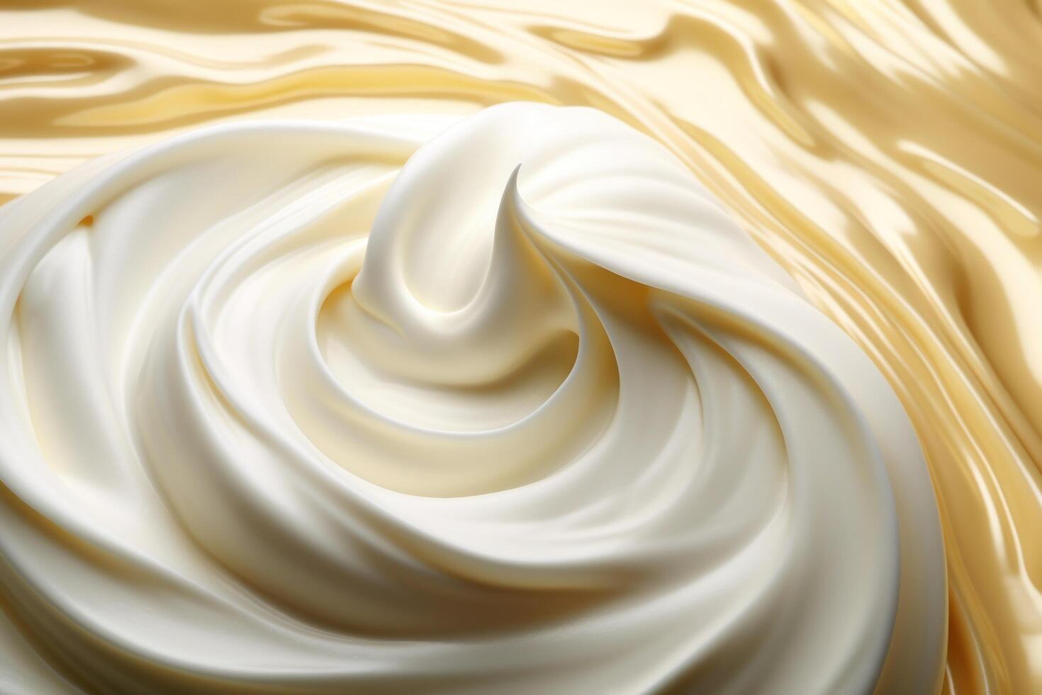 a swirl of white liquid photo