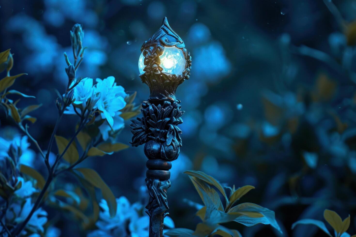 a light on a pole photo