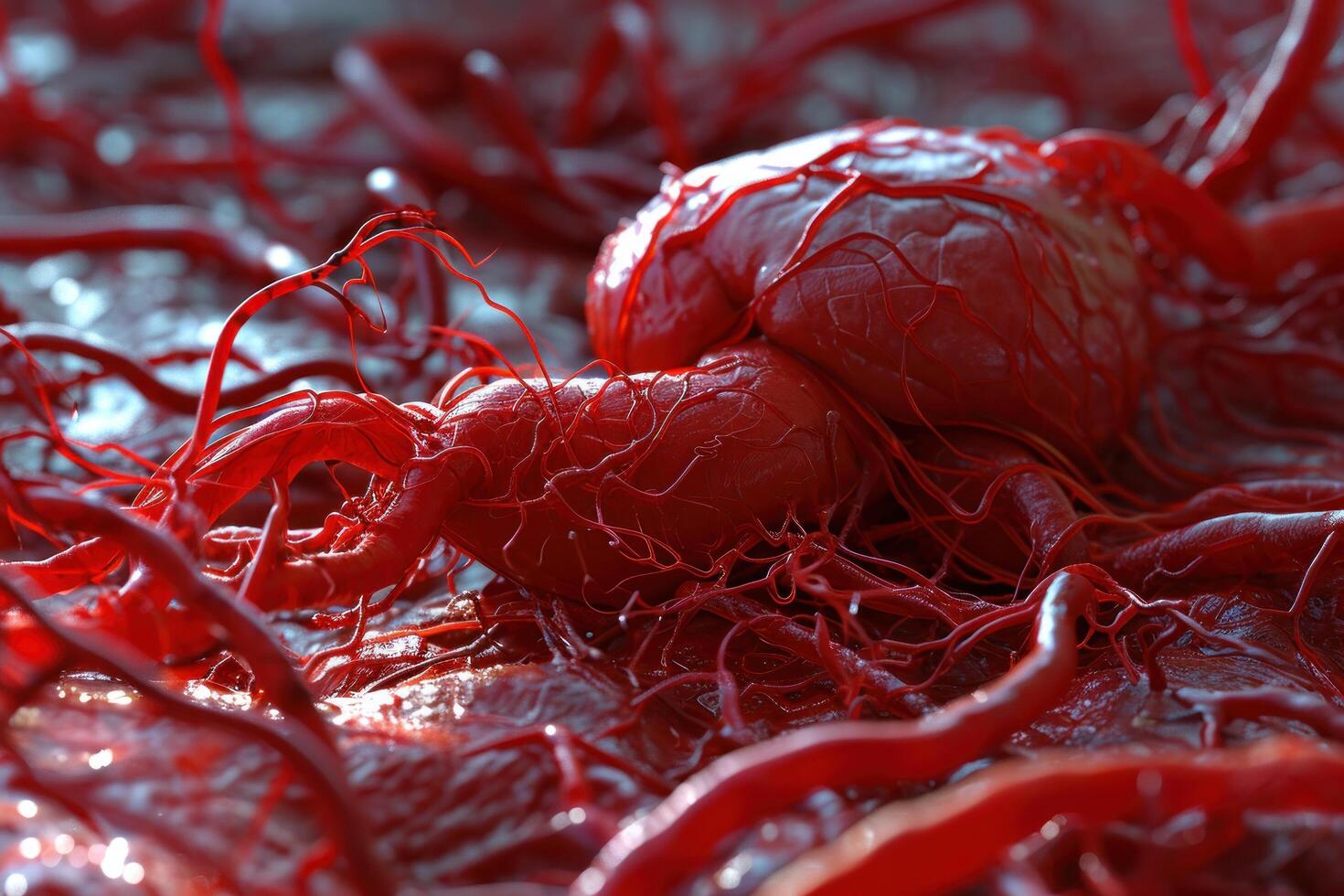 a close up of a human body photo