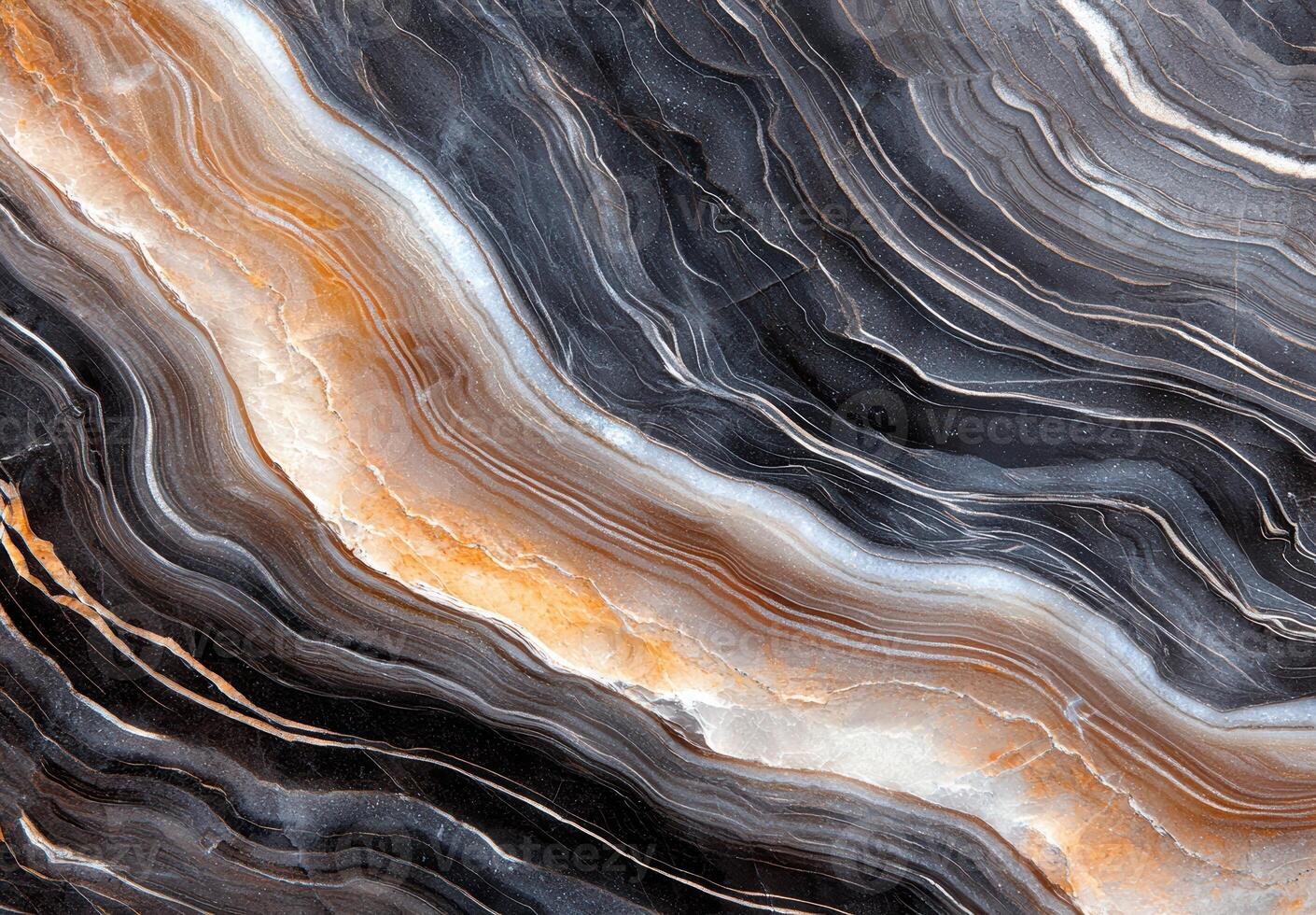 Mesmerizing swirling patterns in natural stone photo