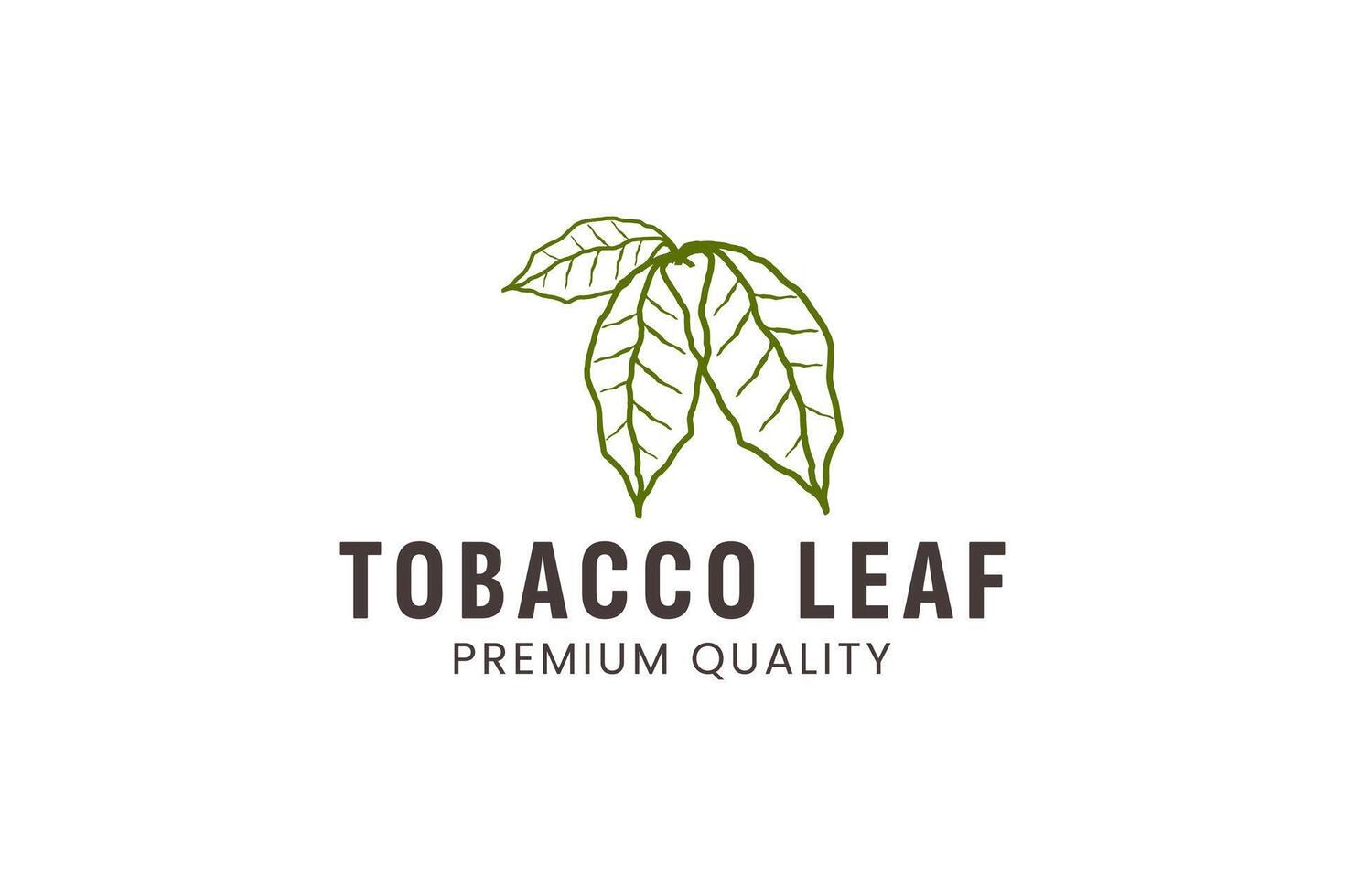 tobacco leaf logo,tobacco field and tobacco cigarette logo .With easy and simple editing. vector