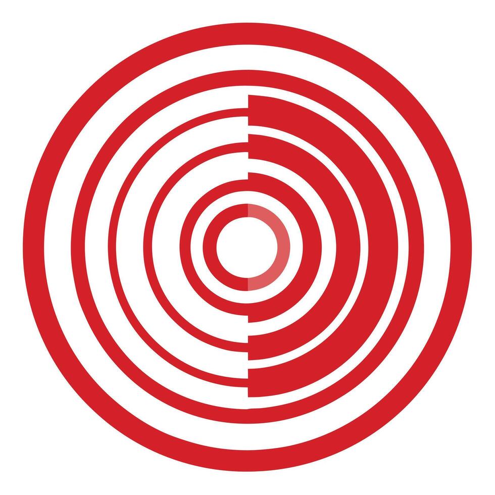 Modern Circle Art vector