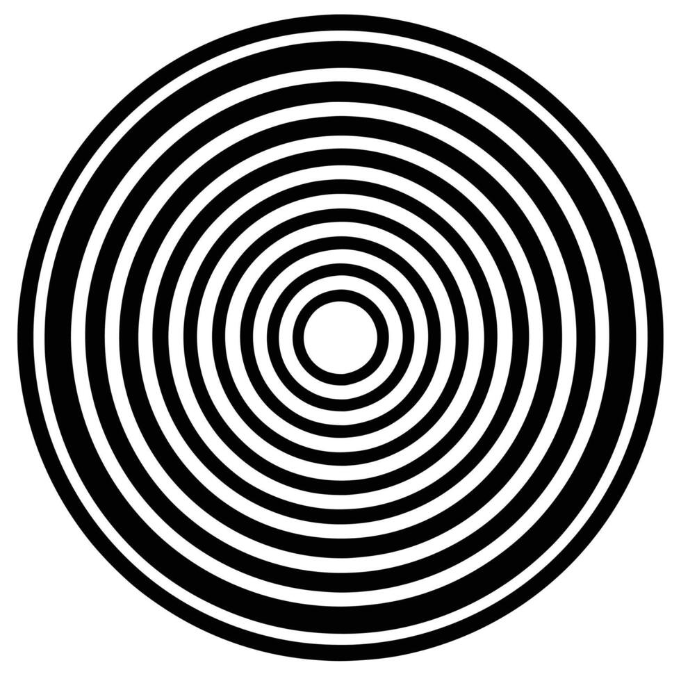 Depthful Circular Patterns vector