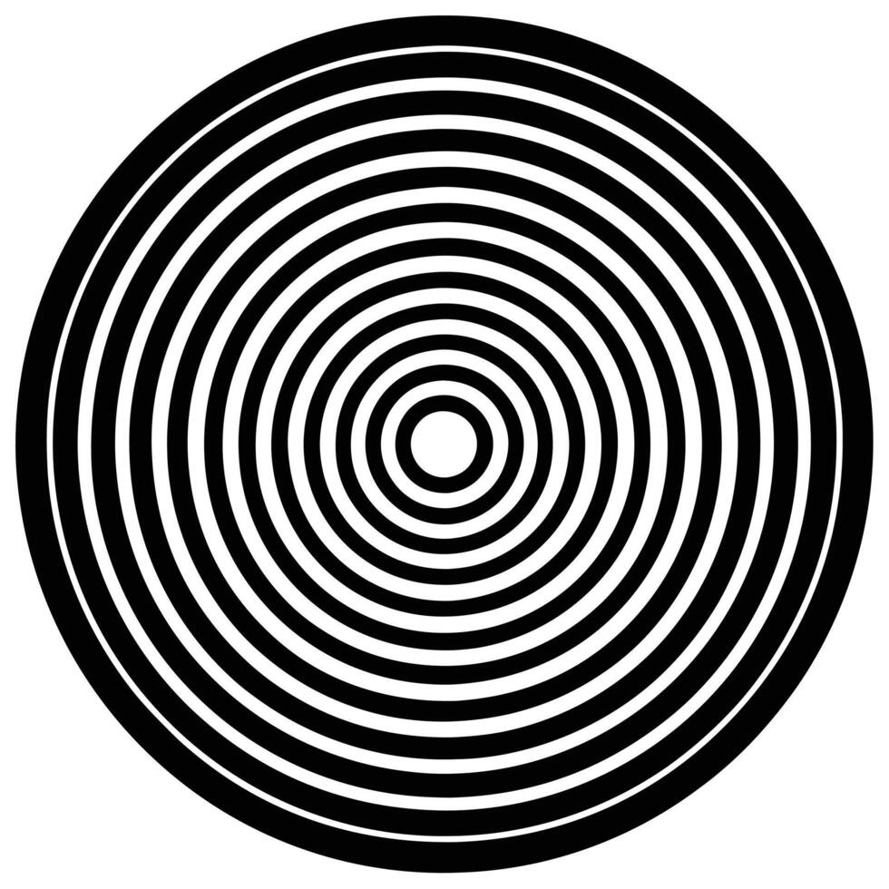 Artistic Depthful Circles vector