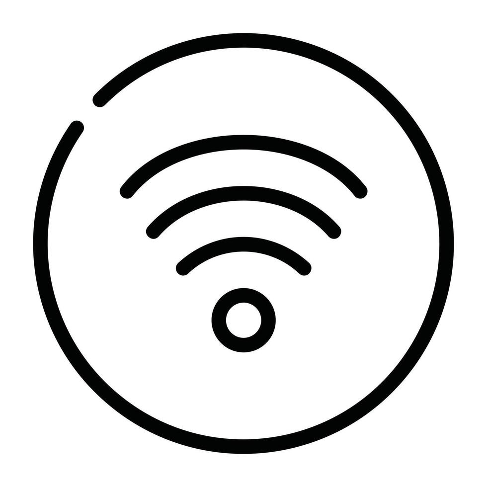 Wi-Fi Signal Icon vector