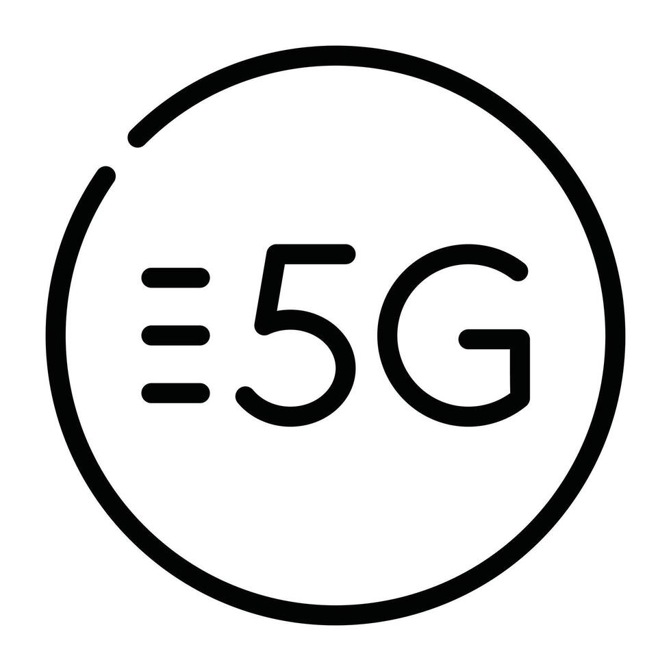 5G Connectivity Icon vector