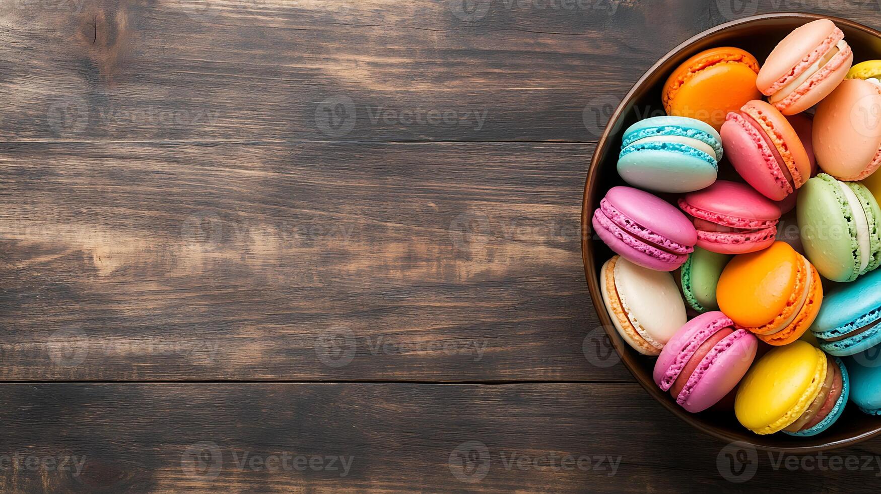 french food macarons photo