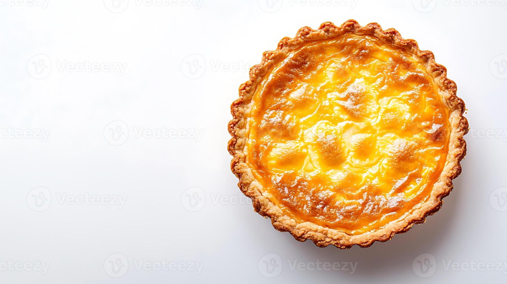 A Portuguese egg tart photo